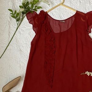 NEW • Worthington • Red Blouse
